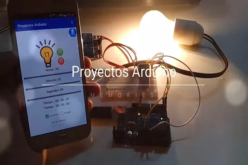 Proyecto de domótica con Arduino, Bluetooth y relé